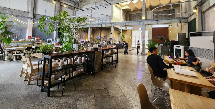 weave artisan co-working space in Chiang Mai, Thailand