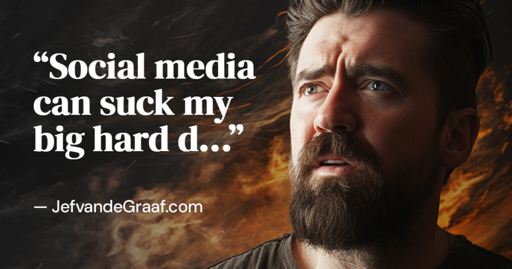 Why I'm Quitting Social Media