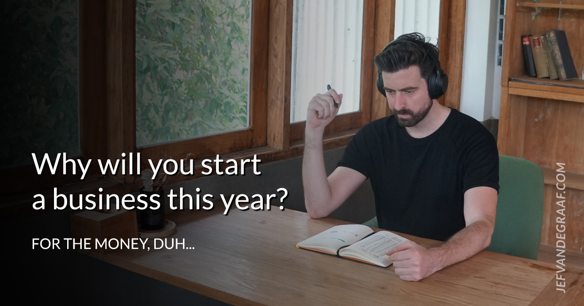 Reasons to start your own business