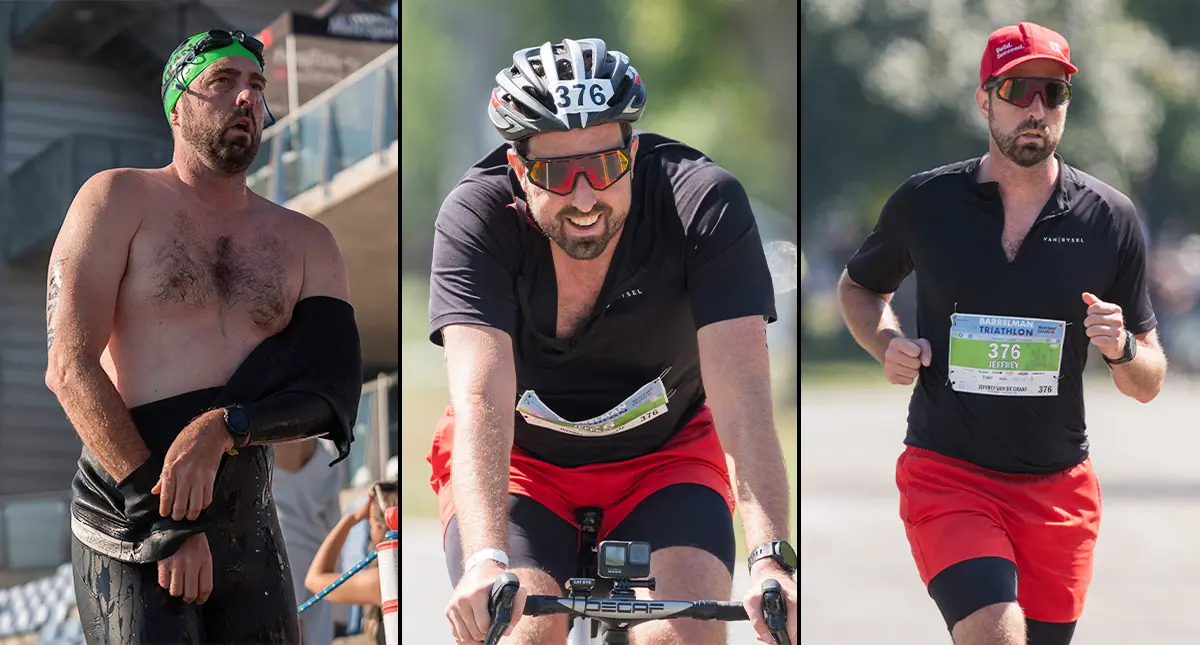 2025 Barrelman Niagara Falls Triathlon race photo