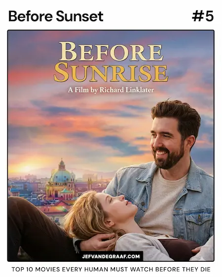 #5 - Before Sunrise (Top 10 Movies)