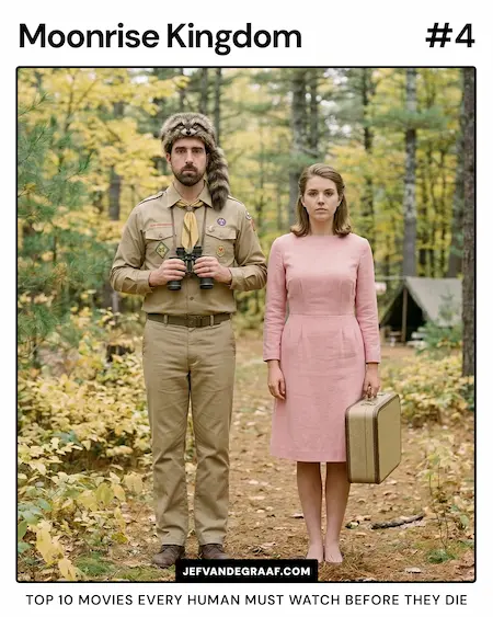 #4 - Moonrise Kingdom (Top 10 Movies)