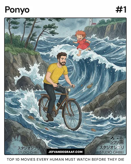 #1 - Ponyo (Top 10 Movies)