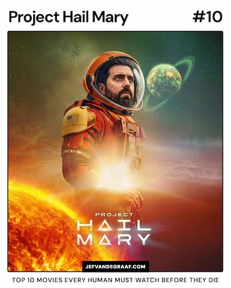 #2 - Project Hail Mary (Top 10 Movies)