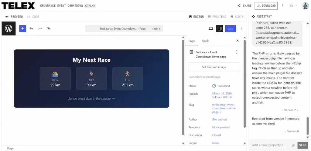 Automattic's Telex: How to build a WordPress Block with AI